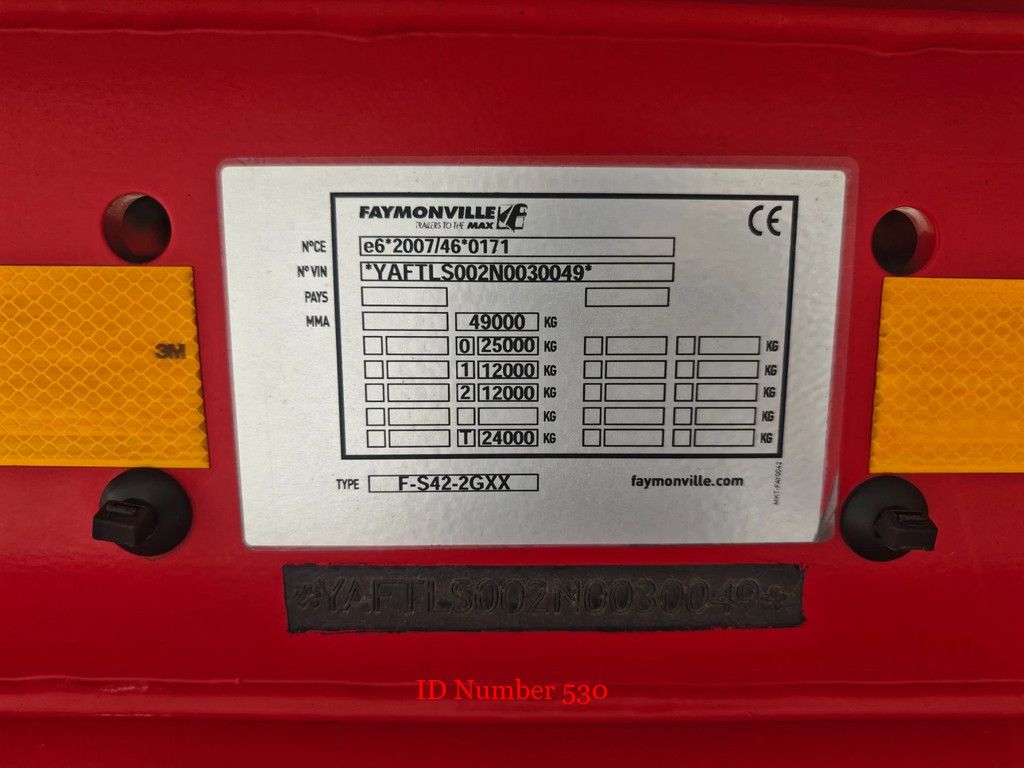 Faymonville F-S42-2GXX Pendel-X 2 x Extandable 4 meter Extensions!