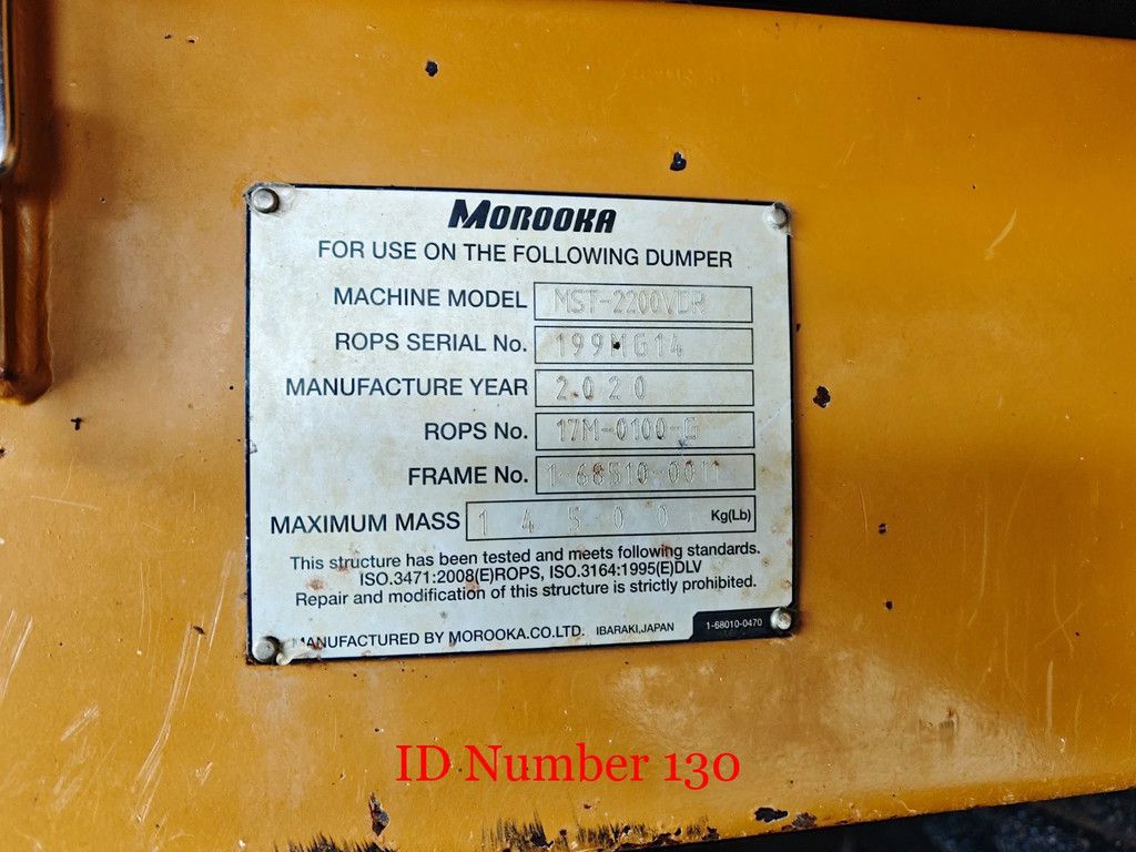 Morooka MST 2200 VDR