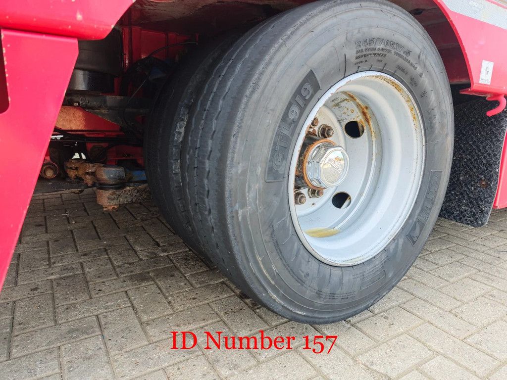 Broshuis 4 SLA-18-48 5.4 Meter extandable 12 Tons SL axles Ramps 2 Liftaxles!
