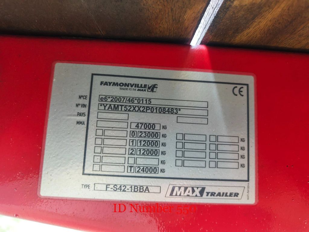 Faymonville Maxtrailer F-S42-1BBA