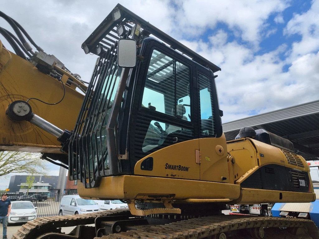 Caterpillar 330 UHD-DL Normal + Demolitionboom 21 Meter 2 x Oil Quick OQ80 Quick Hitch  German Machine!