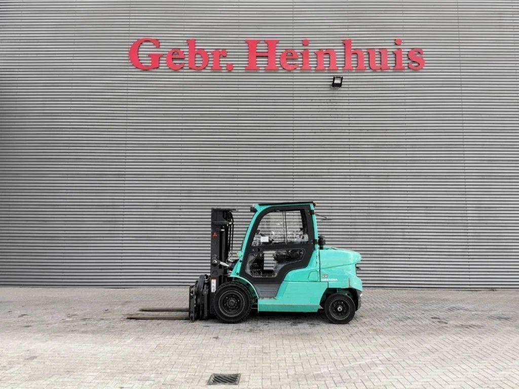 Mitsubishi FD 45 NT  Triplex  Diesel  1500 Hours!