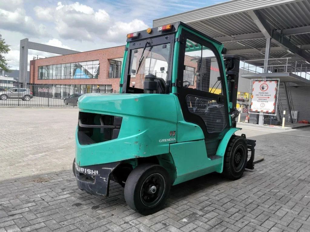 Mitsubishi FD 45 NT  Triplex  Diesel  1500 Hours!