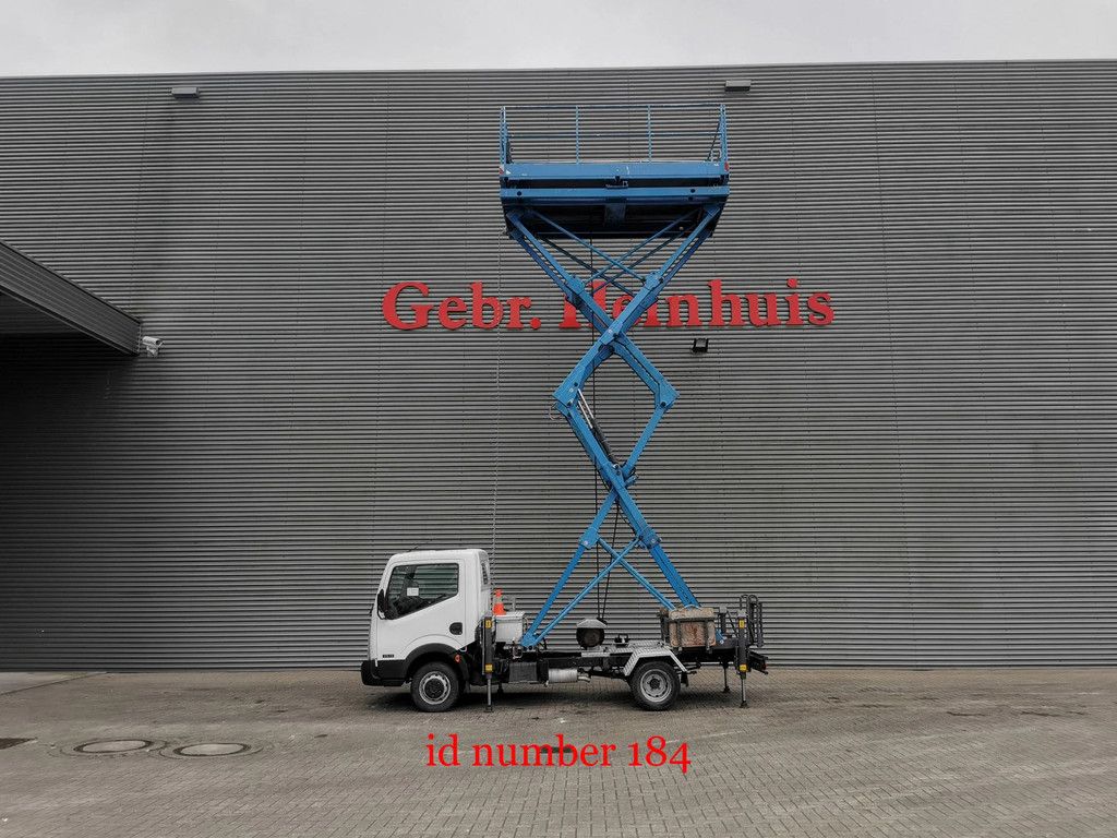 Nissan Cabstar 35.13 - Weiss SF 10 - 400 KG Capacity - Tunnel/Airplane Lift - 2 Pieces!