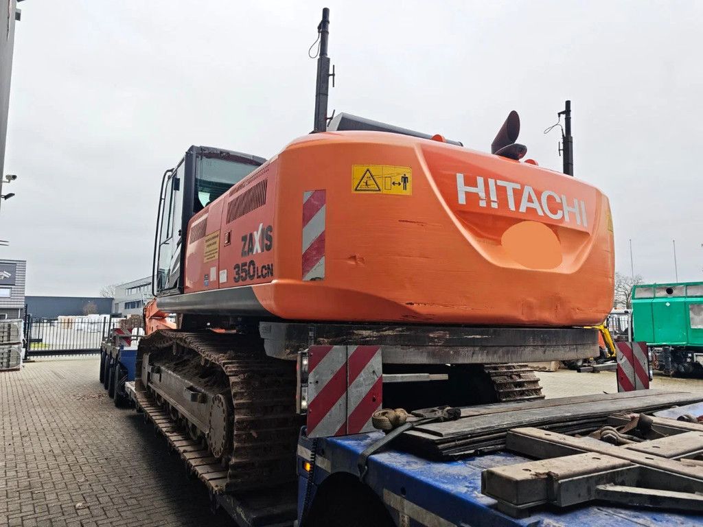 Hitachi ZX 350 LCN-5B Long Reach 22 meter Topcon Laser system!