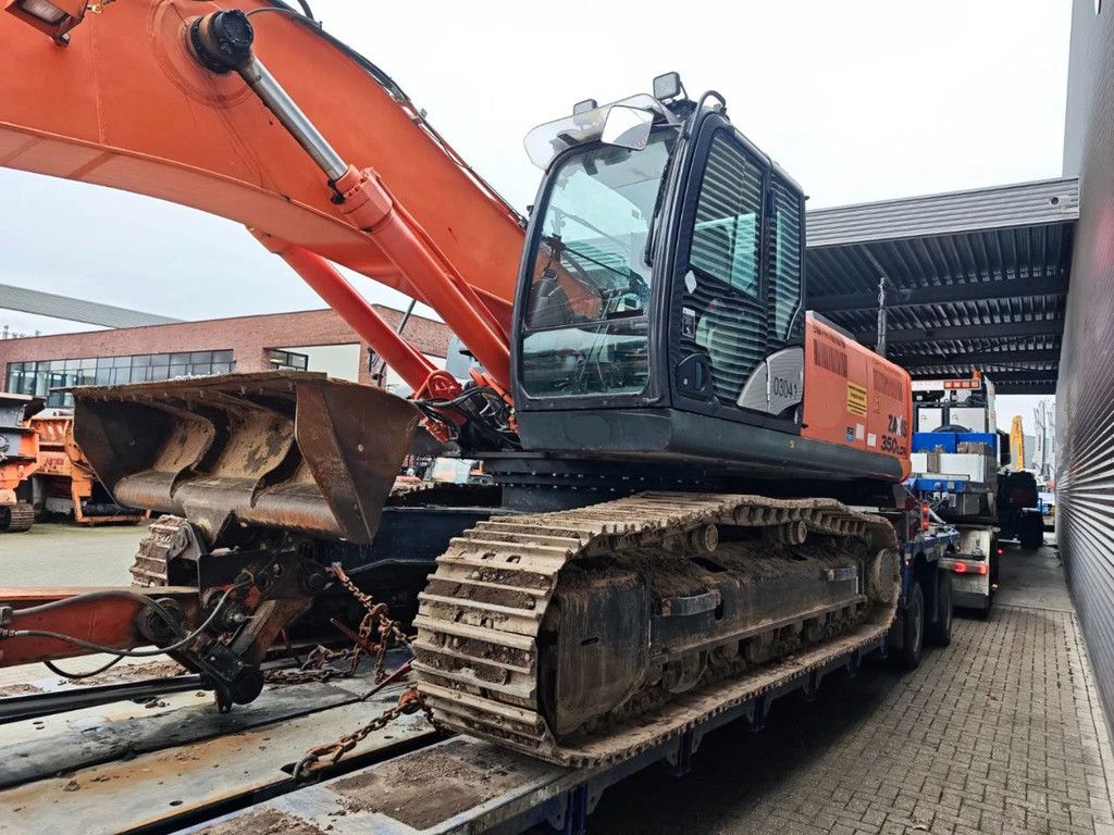 Hitachi ZX 350 LCN-5B Long Reach 22 meter Topcon Laser system!