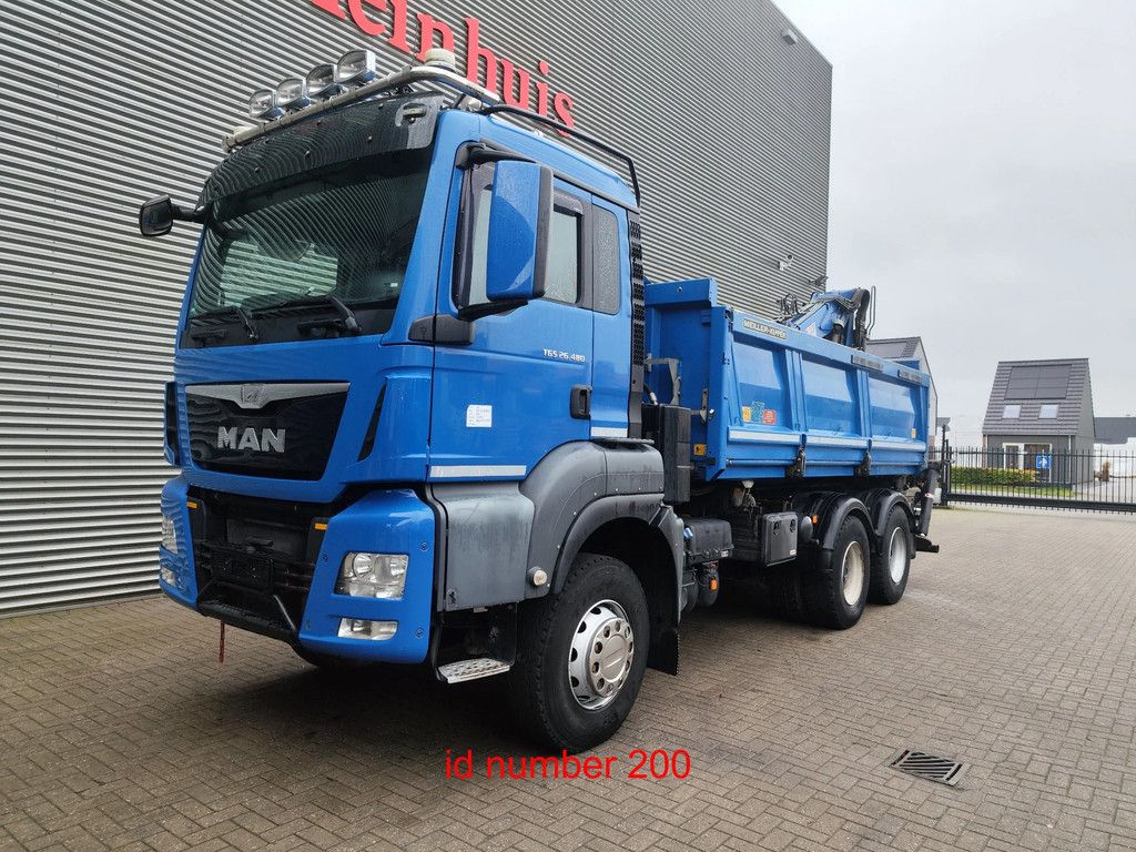 MAN 6x4 Meiller 3 Seitenkipper Penz 20LP+8.50R