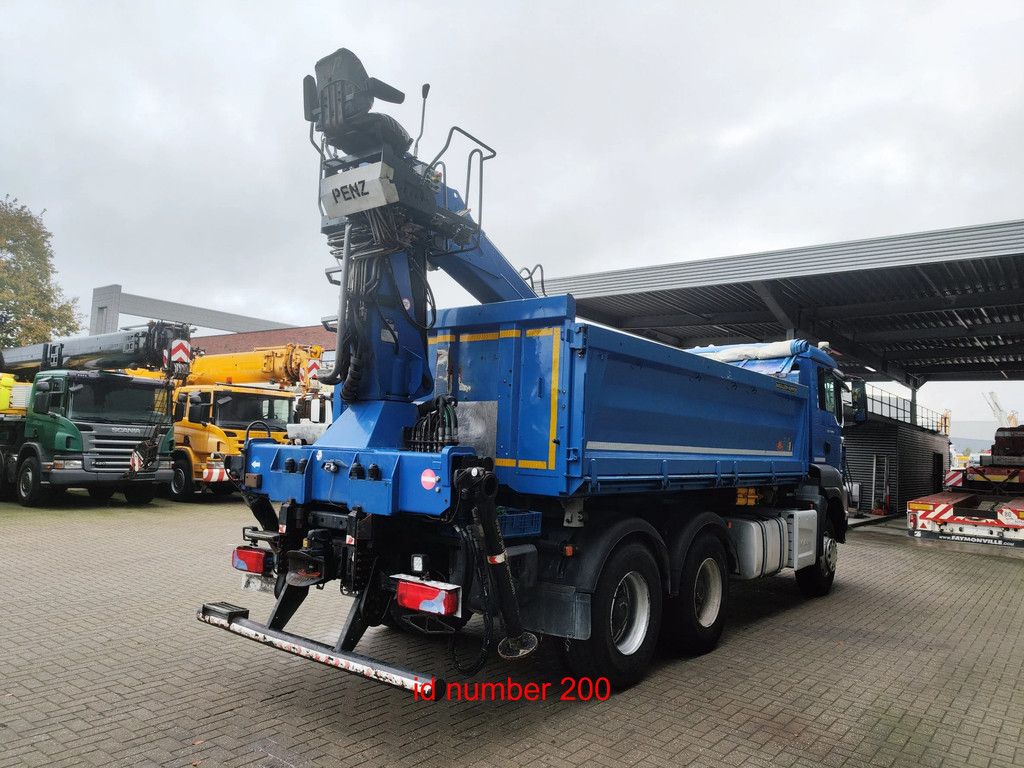 MAN 6x4 Meiller 3 Seitenkipper Penz 20LP+8.50R