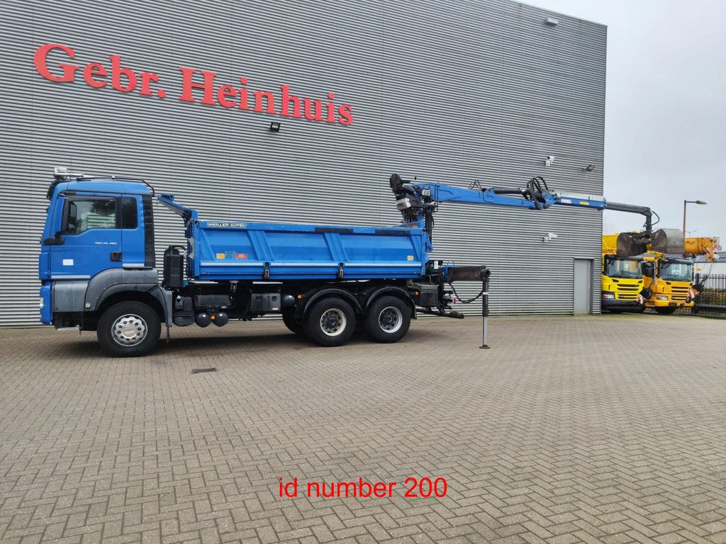 MAN 6x4 Meiller 3 Seitenkipper Penz 20LP+8.50R