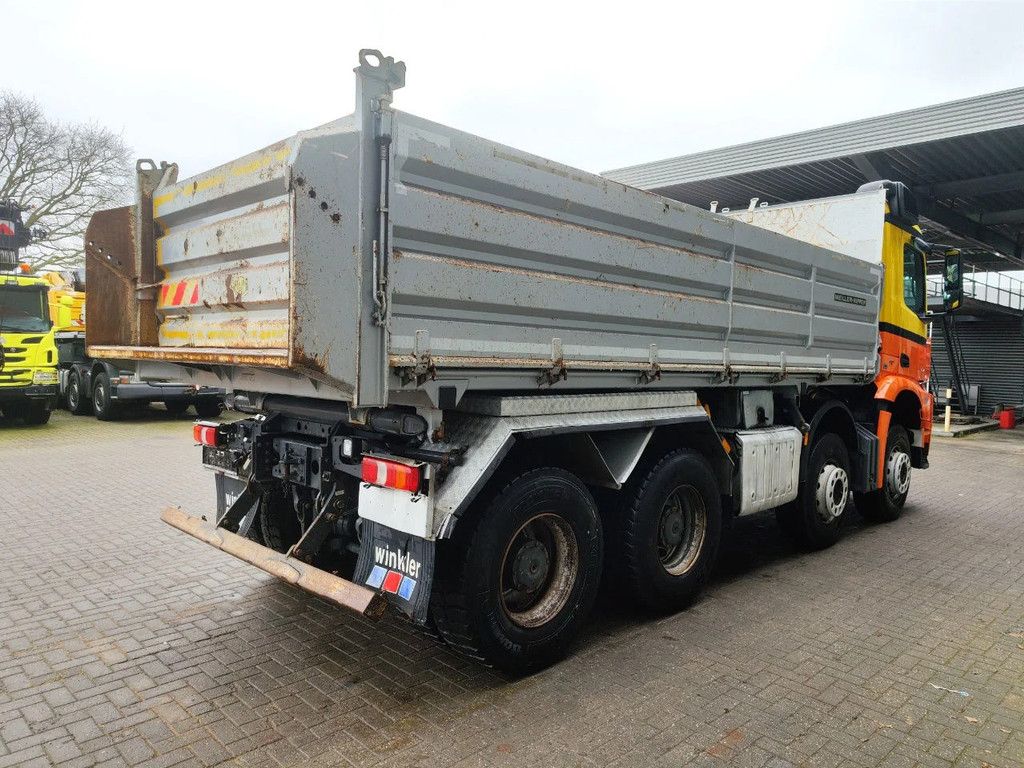 Mercedes-Benz 3743 8x4 Meiller 3 Seitenkipper