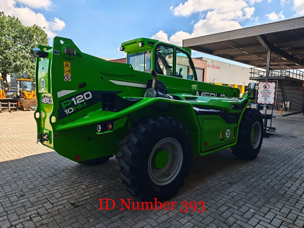 Merlo P120.10 HM Forks + Basket 750 Hours!