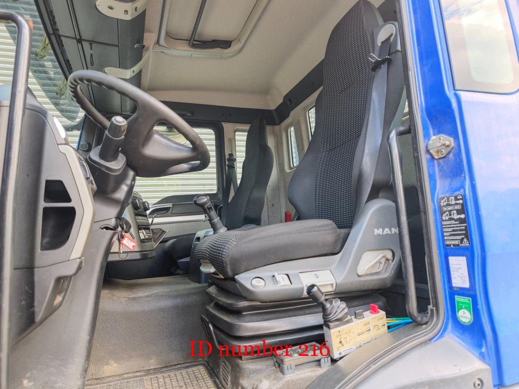 MAN 4x2 2 Seitenkipper Hiab 122 DS-3 Hiduo