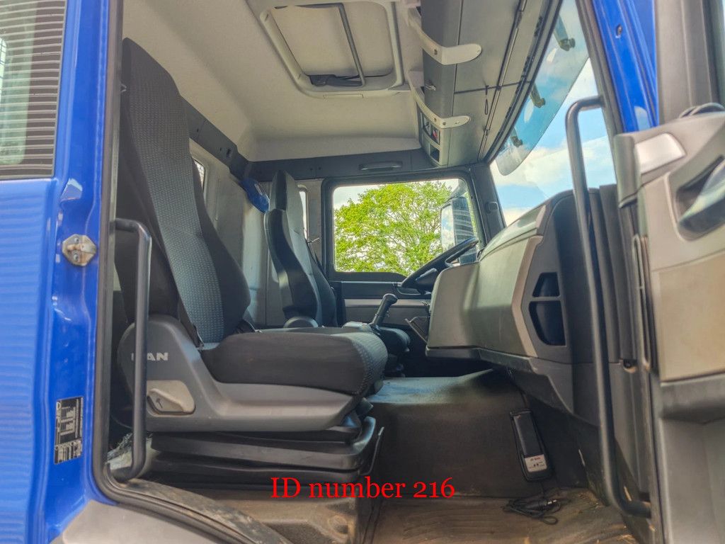 MAN 4x2 2 Seitenkipper Hiab 122 DS-3 Hiduo