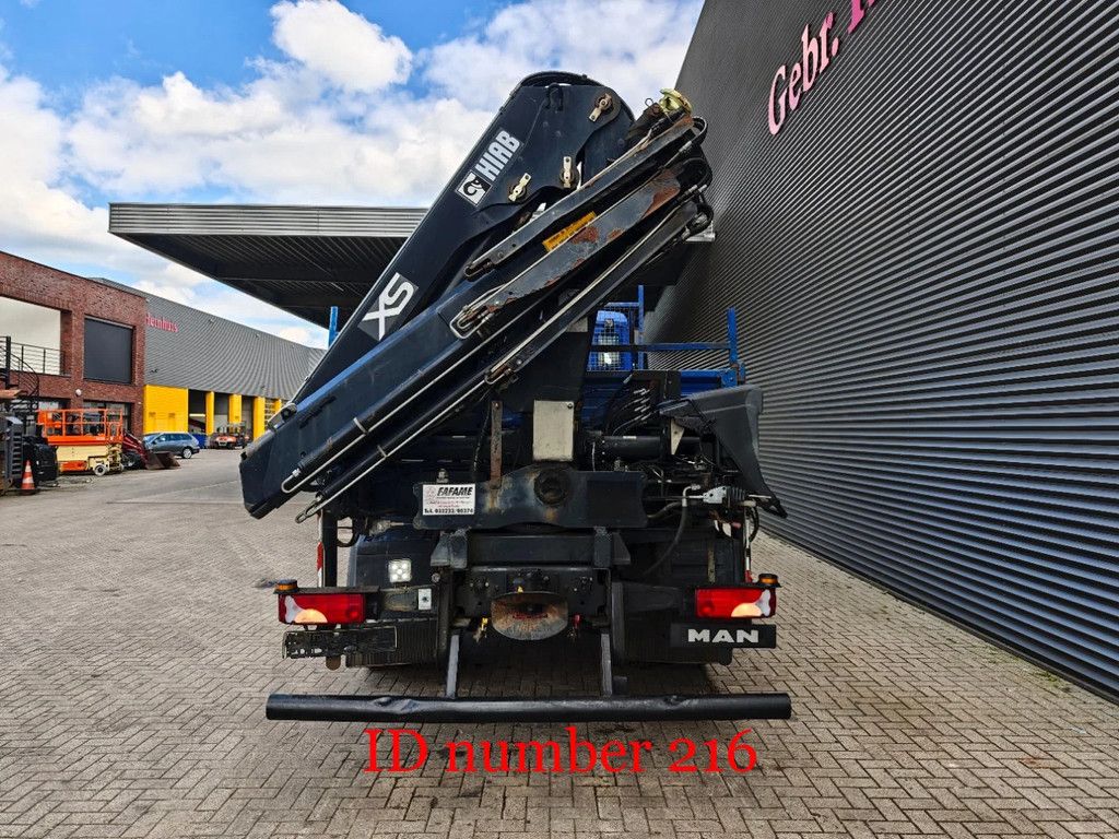 MAN 4x2 2 Seitenkipper Hiab 122 DS-3 Hiduo