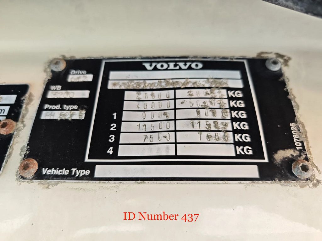 Volvo 6x2 Palfinger PK 44002