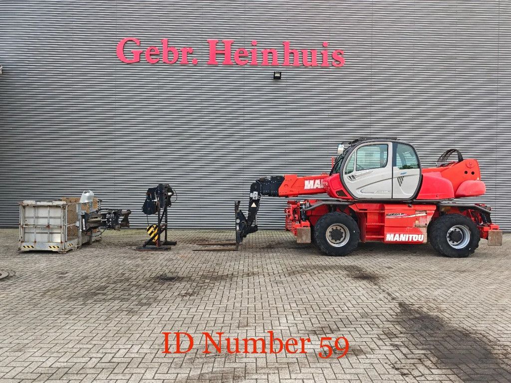 Manitou + Privilege Radio Remote Forks Winch Basket!