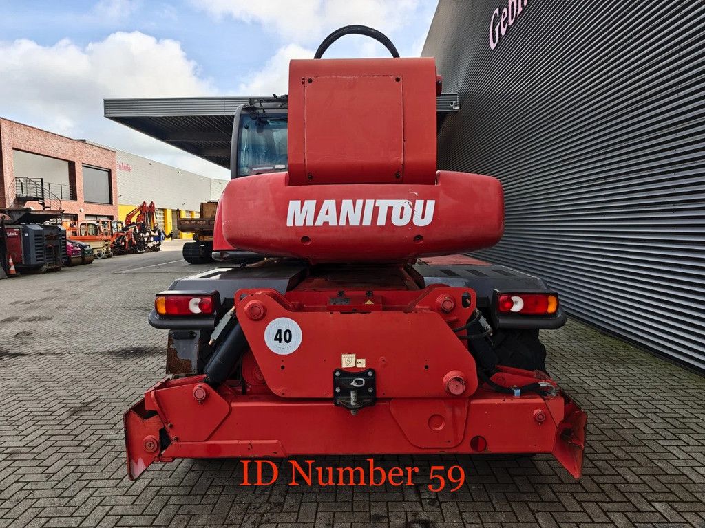 Manitou + Privilege Radio Remote Forks Winch Basket!