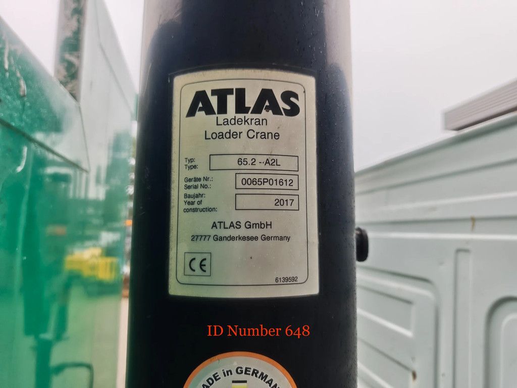 Mercedes-Benz 1630 4x2 Atlas 65.2-A2L Tailgate!