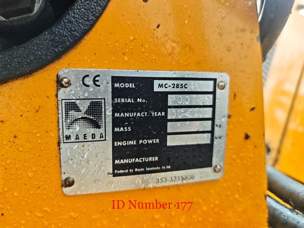 Maeda MC 285 CRME Diesel + Electric!