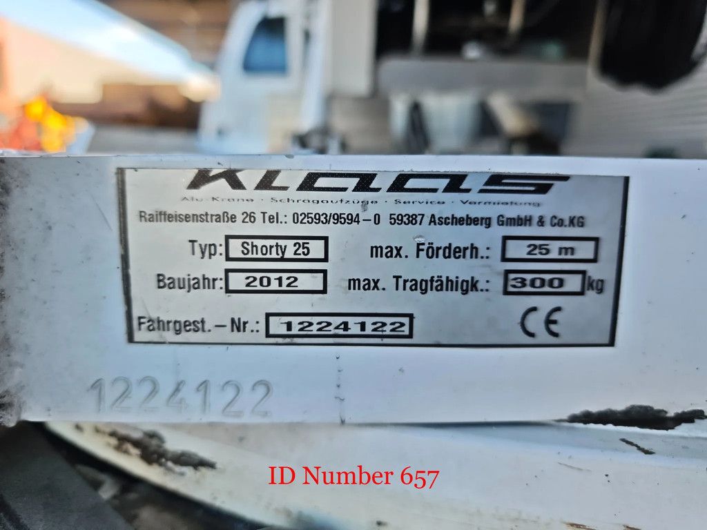 Toyota 4x2 Klaas Shorty 25